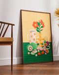 Illustration Passion hibiscus