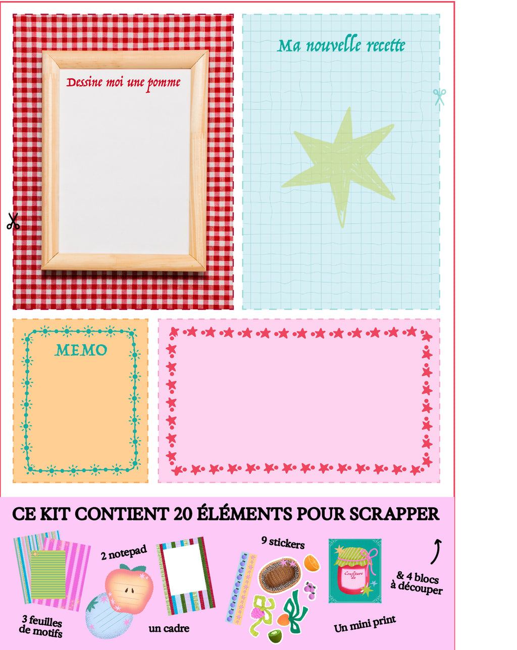 Kit de scrapbooking - Summer Collection