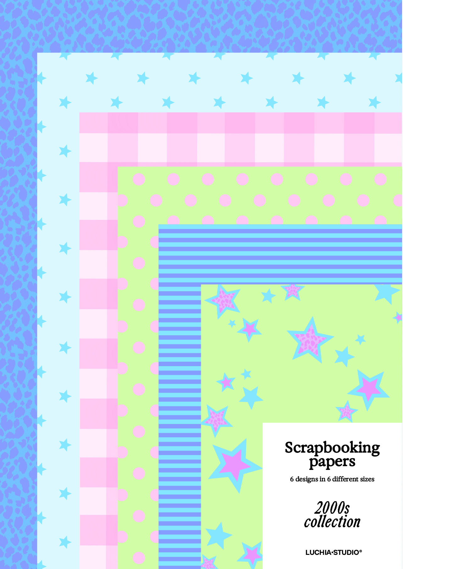 Scrapbooking papers 2000s collection