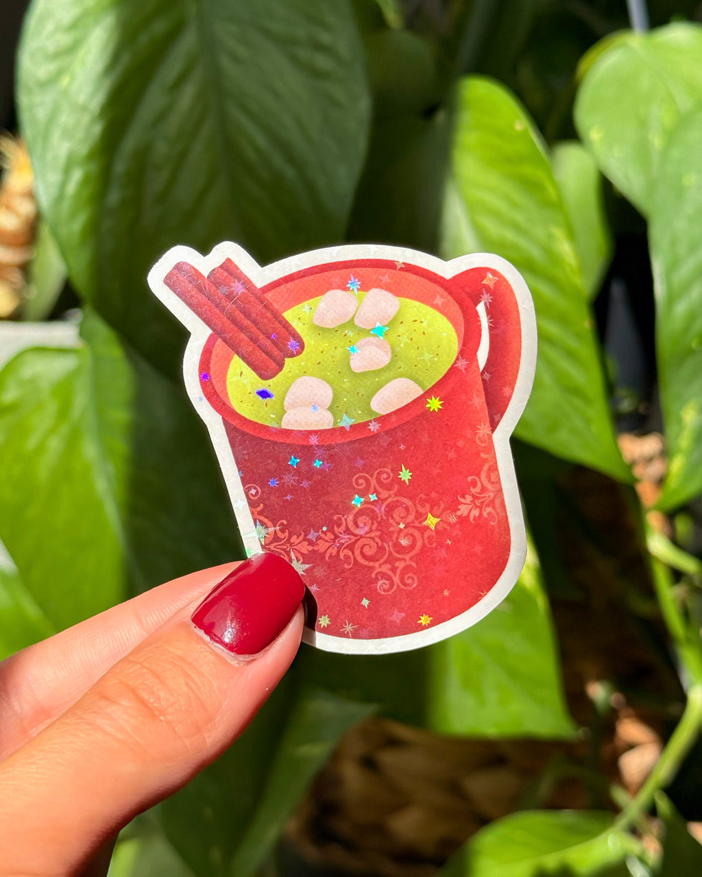 Sticker Hot Matcha
