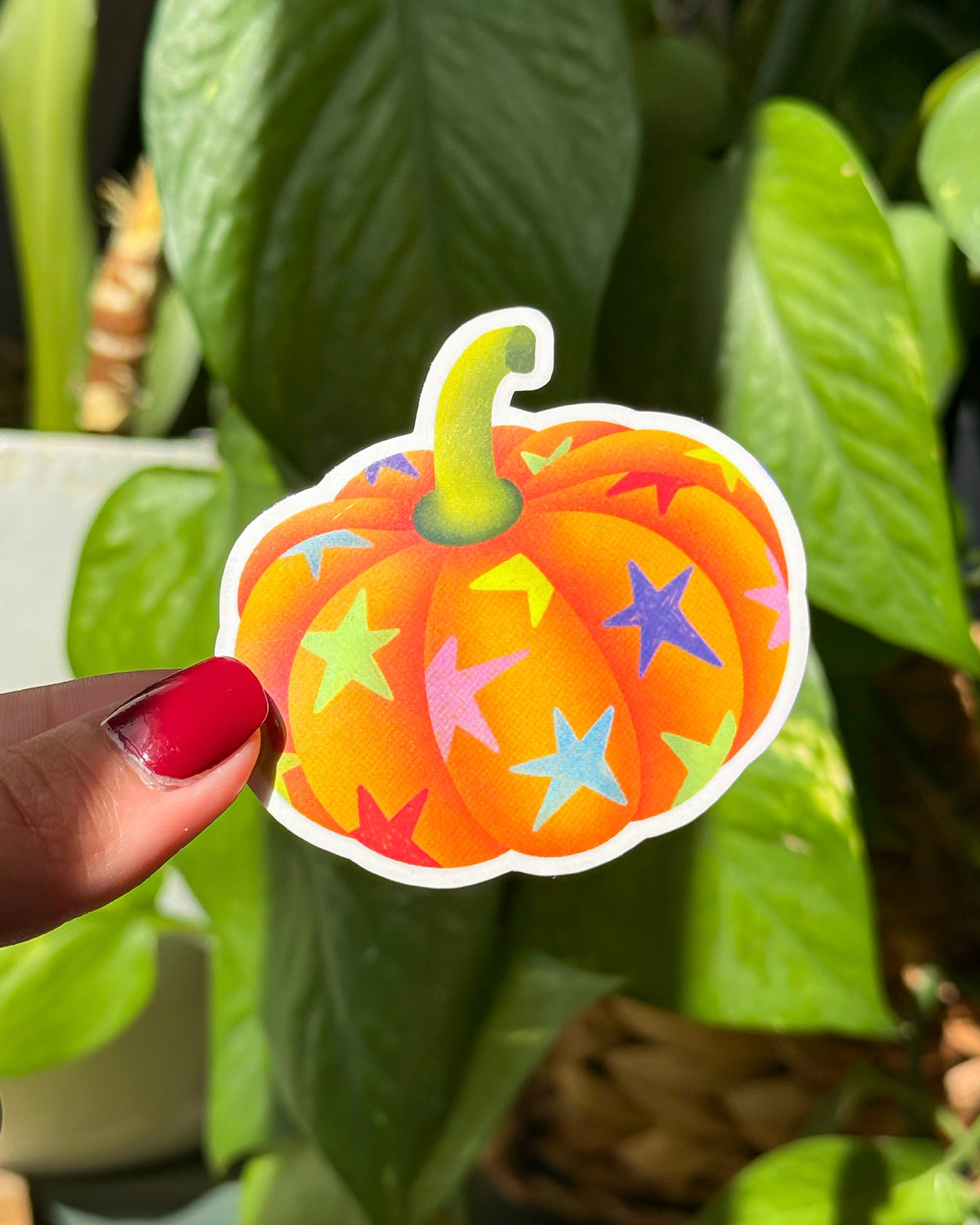Sticker Citrouille