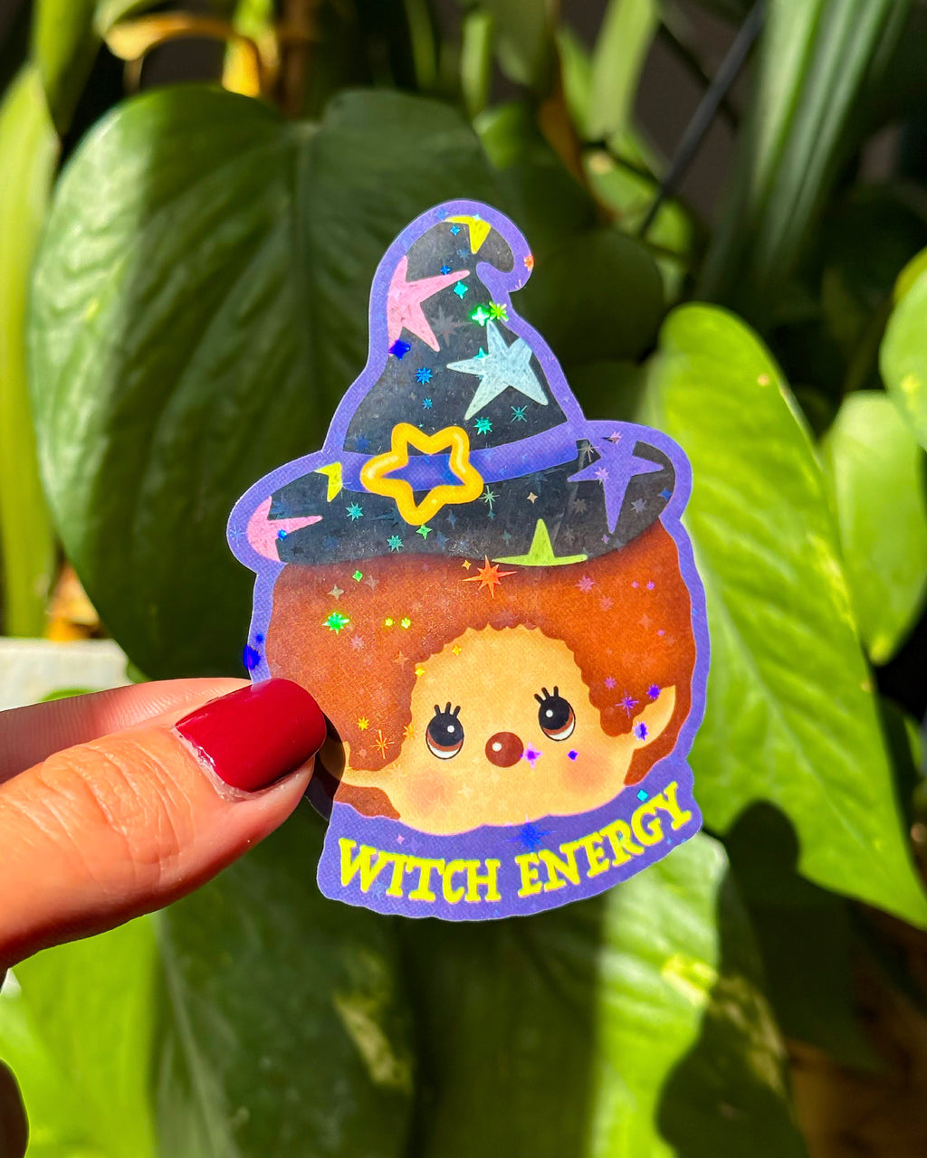 Sticker Kiki witch energy