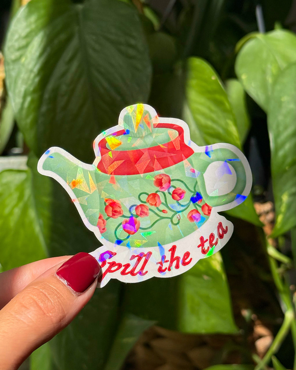 Sticker Spill the tea