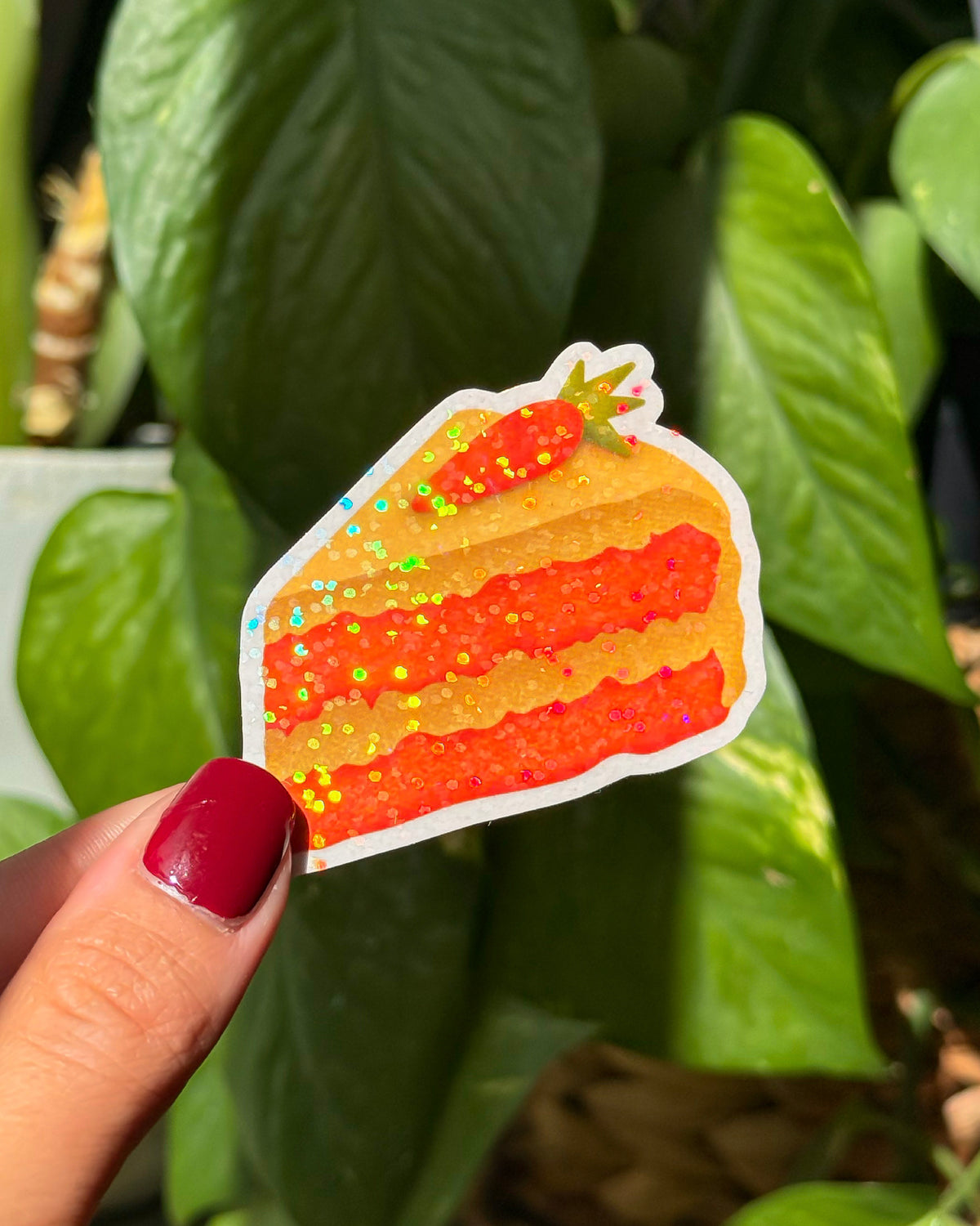 Sticker Carrot cake